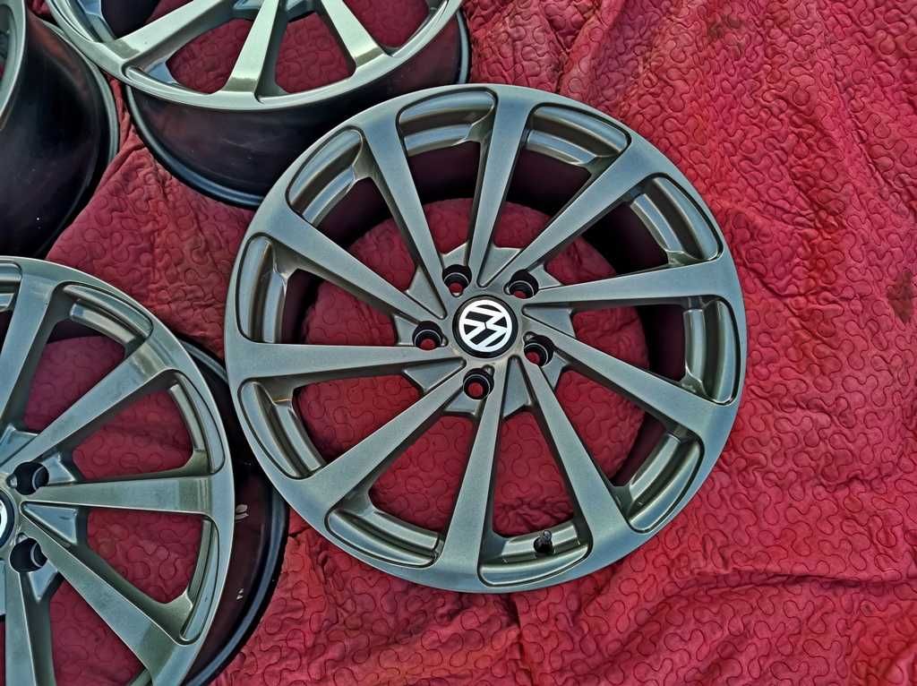 ALUFELGI 17' VW GOLF Touran TIGUAN Sharan PASSAT ET35 - 5x112 igła