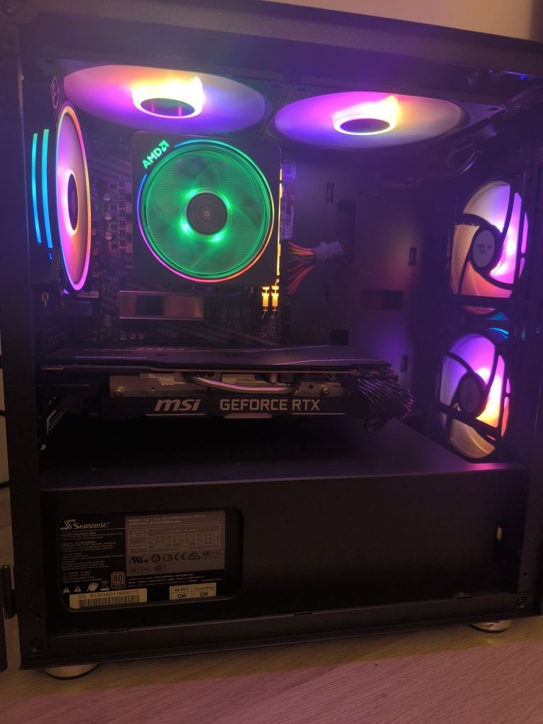 PC Gaming (R5 5600G/16 GB DDR4/RTX2070 Super/512GB NVMe)