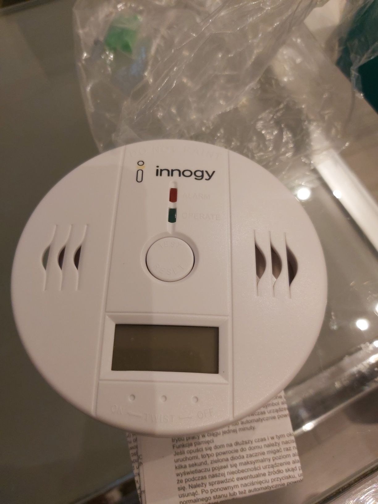 Czujnik czadu dymu Innogy Ls-858-4