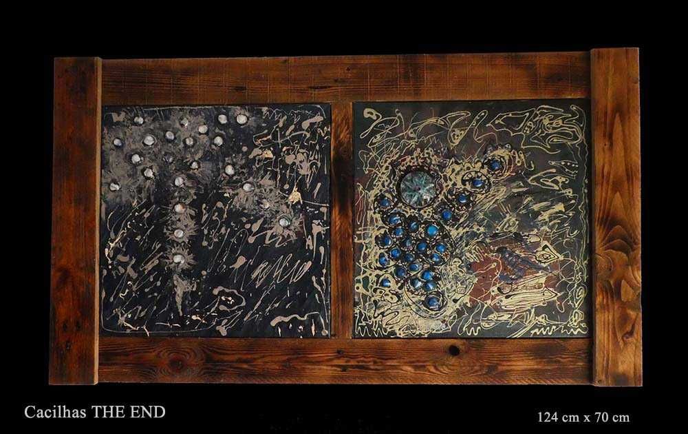 Quadros : pinturas a Óleo e técnicas mistas