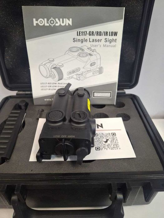 Тактический блок Holosun LE 117-RD LOW з ЛЦУ лазерним цілевказівником