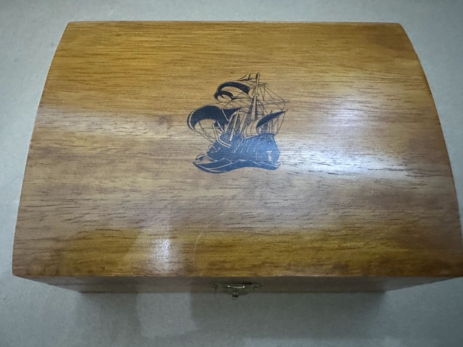 Set 400º Aniversário "Ile Sainte-Croix" 2004 moedas Prata + Selos