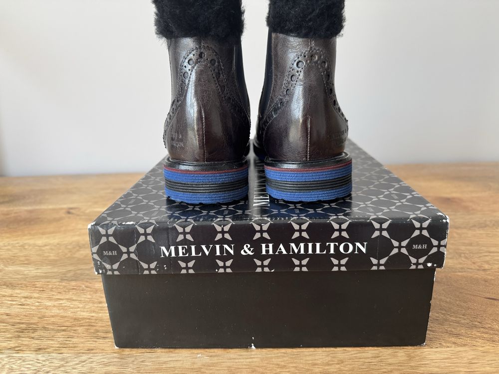 Buty botki Melvin&Hamilton ocieplane rozmiar 38