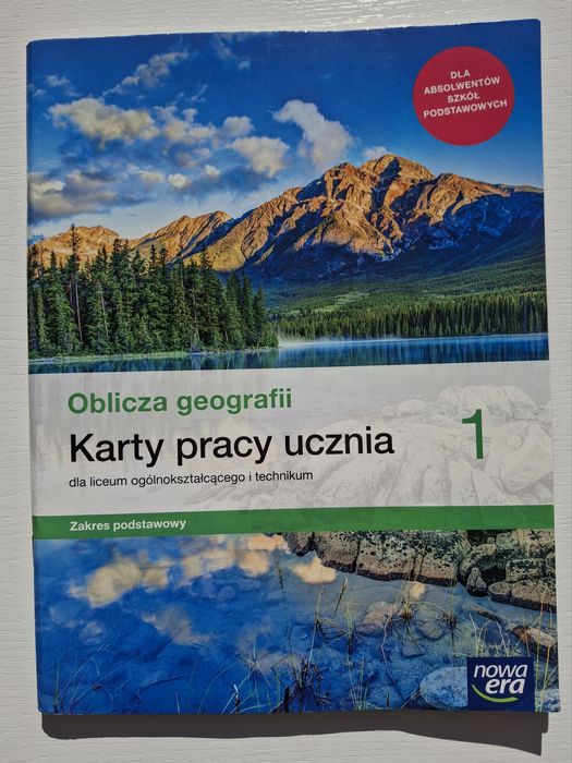 Sprzedam ćwiczenie do geografii