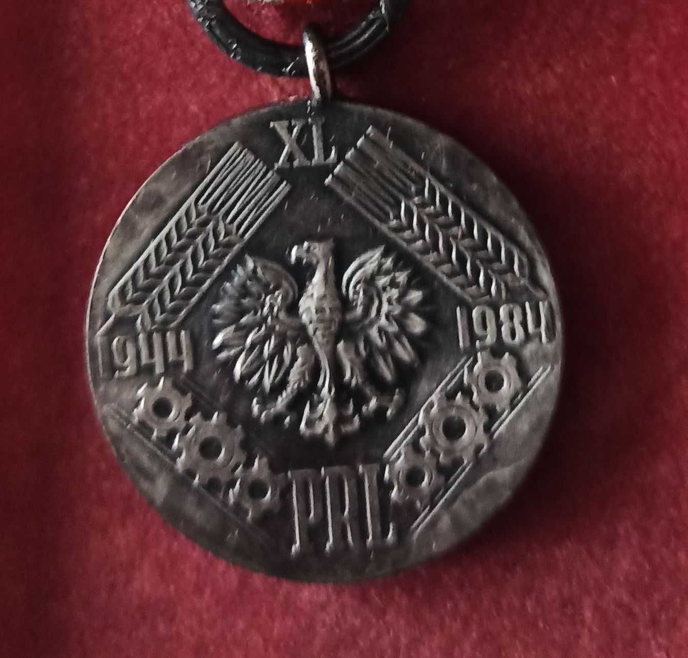 pamiątkowy medal Walka Praca Socjalizm XL PRL