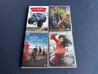 Disney DVD Mulan, Następcy, Krzysiu gdzie jesteś? + Monster Trucks