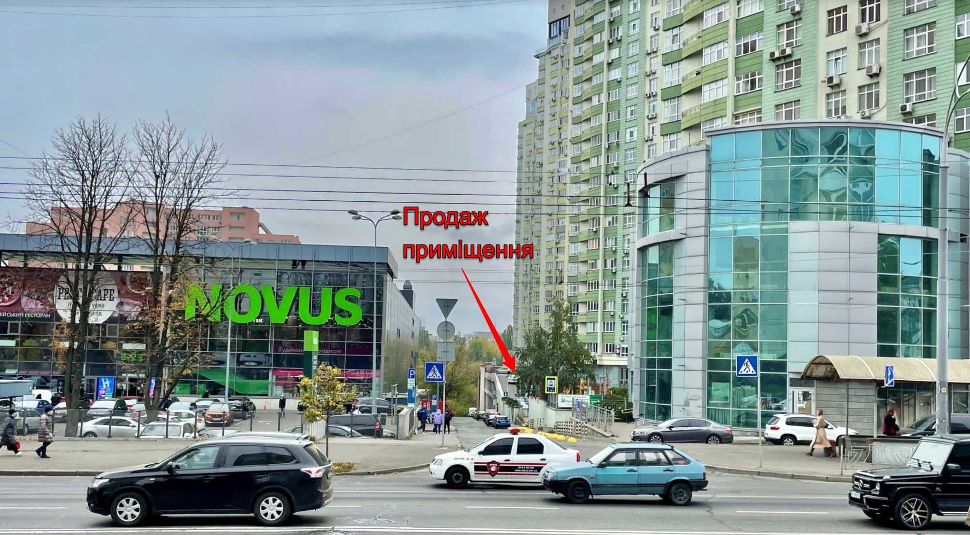 Приміщення 510м Валерія Лобановського біля ТЦ Новус, Севастопольска пл
