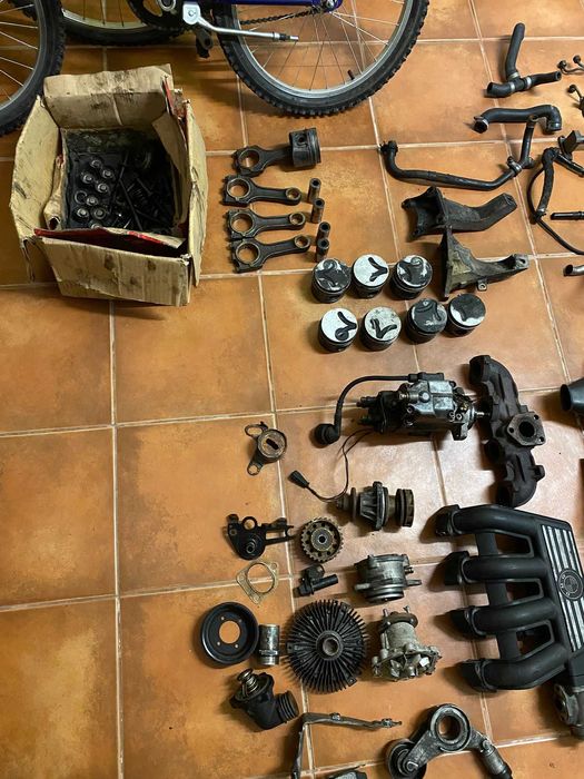 Peças motor BMW E36 TDS Compact (Código de Motor-M41D17)