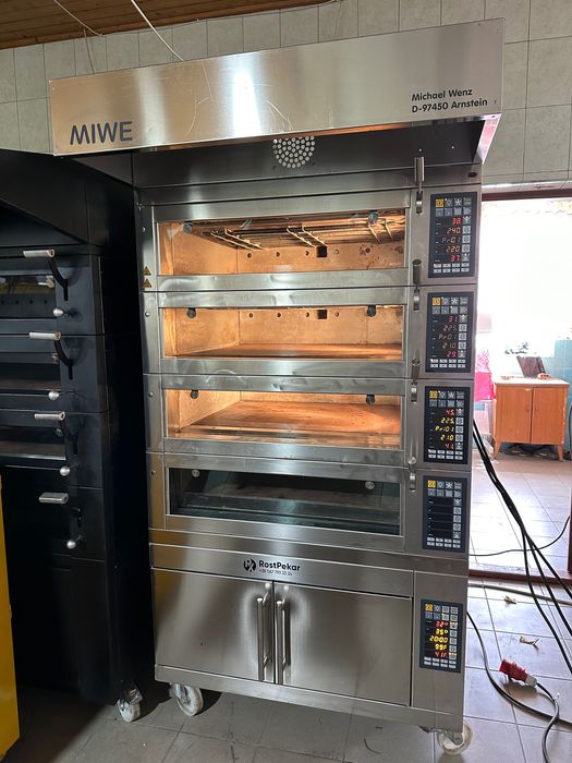 Подовая печь на камне для хлеба пиццы пасок ПОДОВАЯ ПЕЧЬ Miwe Condo