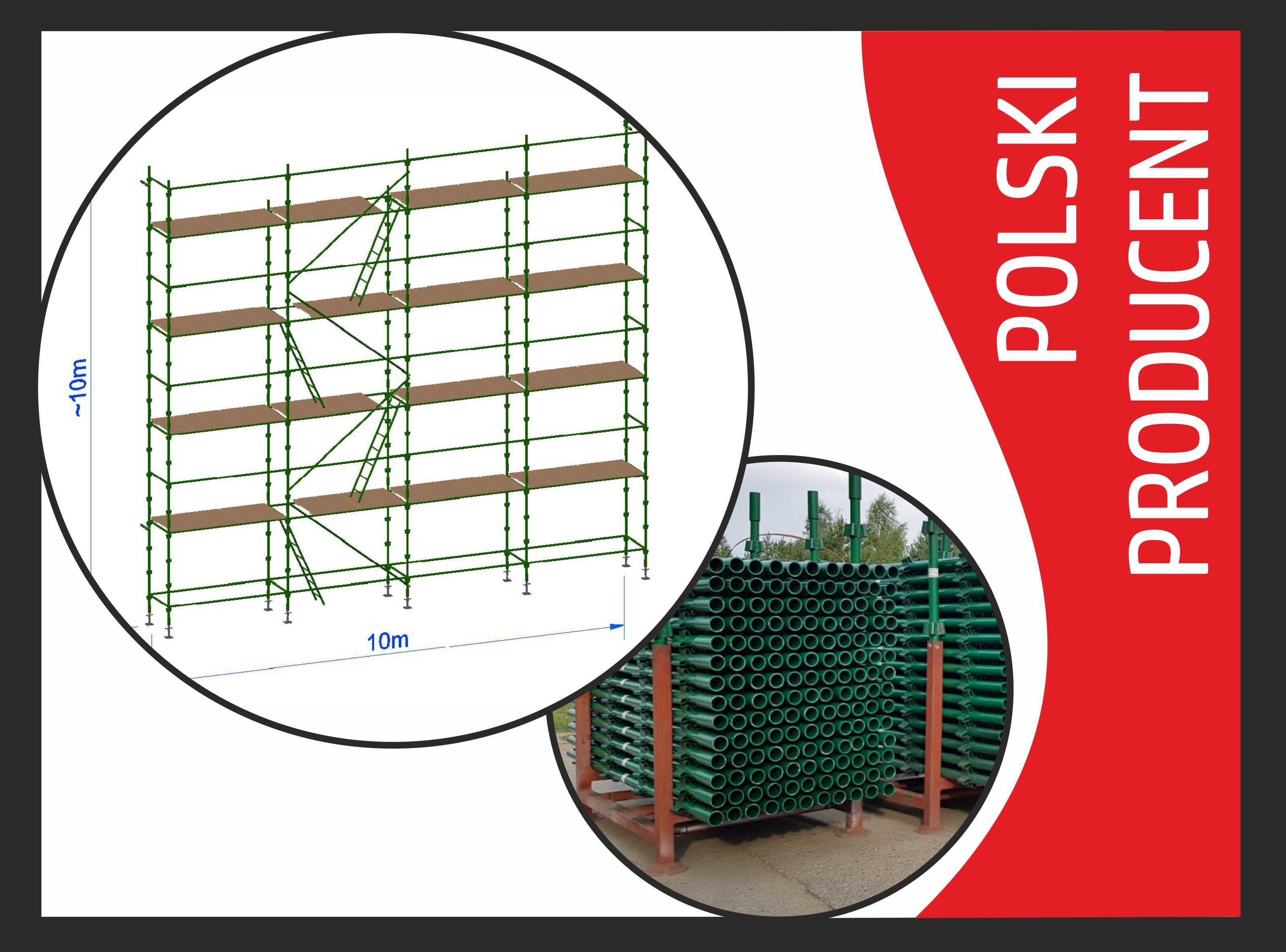 Rusztowania klinowe PRODUKCJA (choinkowe) 100m2 OKAZJA dostepne od rek