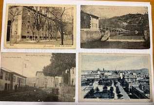 Conjunto de postais antigos para Colecionador