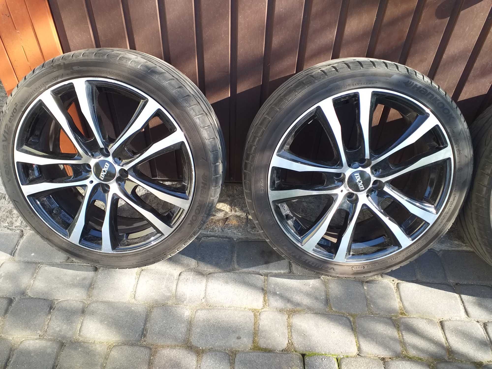 Koła 17" 4x100, ET 48 opony hankook