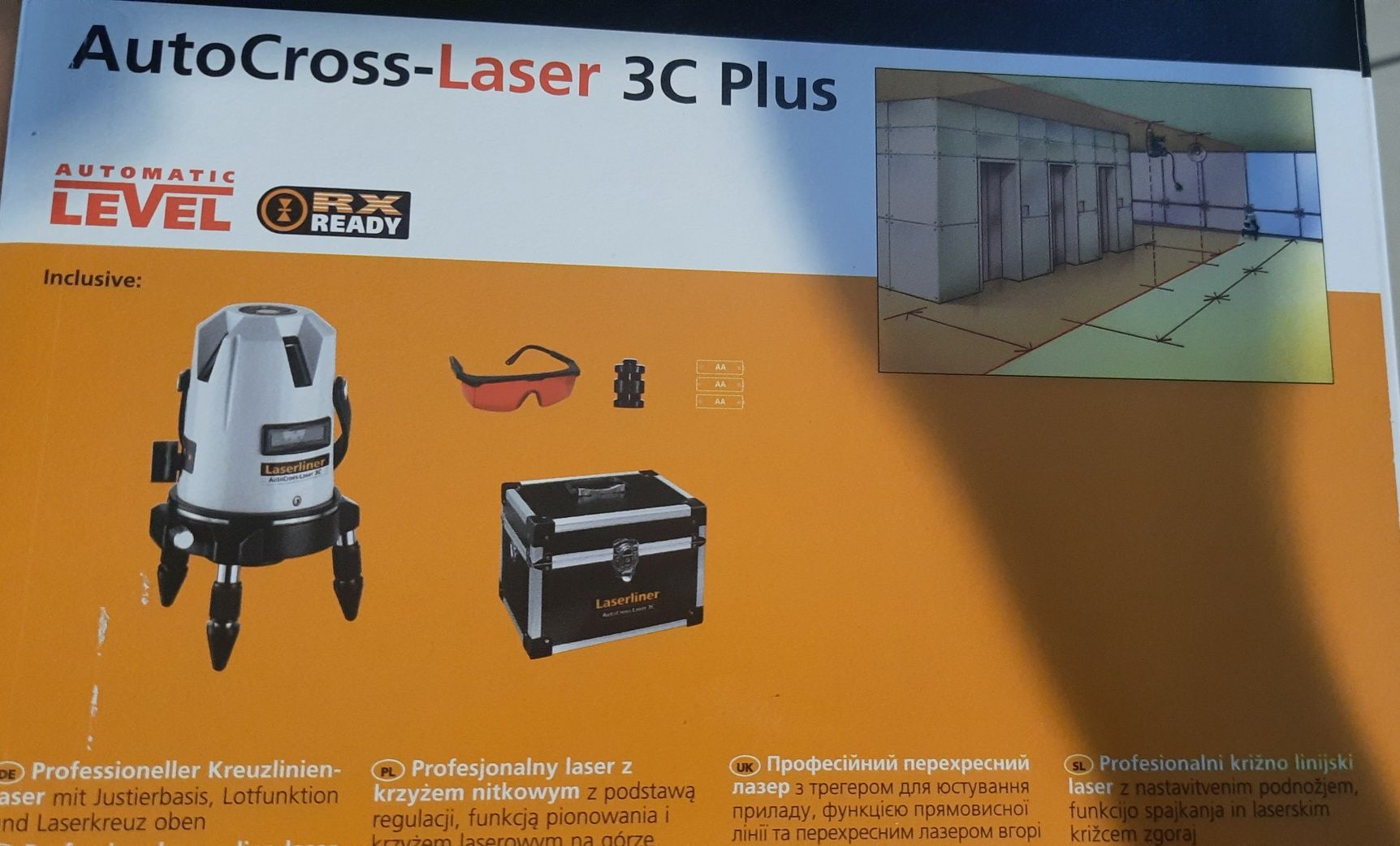 Laserliner AutoCross Laser 3C Plus