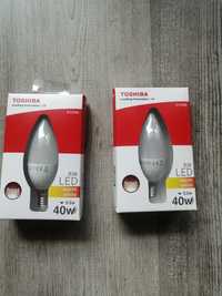 2 Żarówki LED Toshiba B38