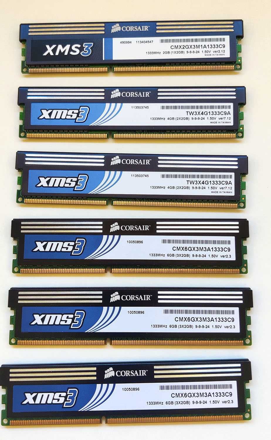 Memória Ram CORSAIR XMA3 12 GB DDR3