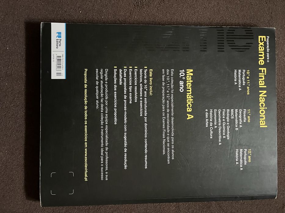 Exame matematica 10 ano