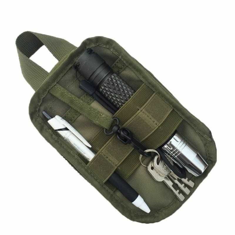 Bolsa EDC com organizador interior.