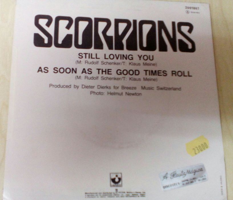Vinil, Scorpions: Still Loving You.