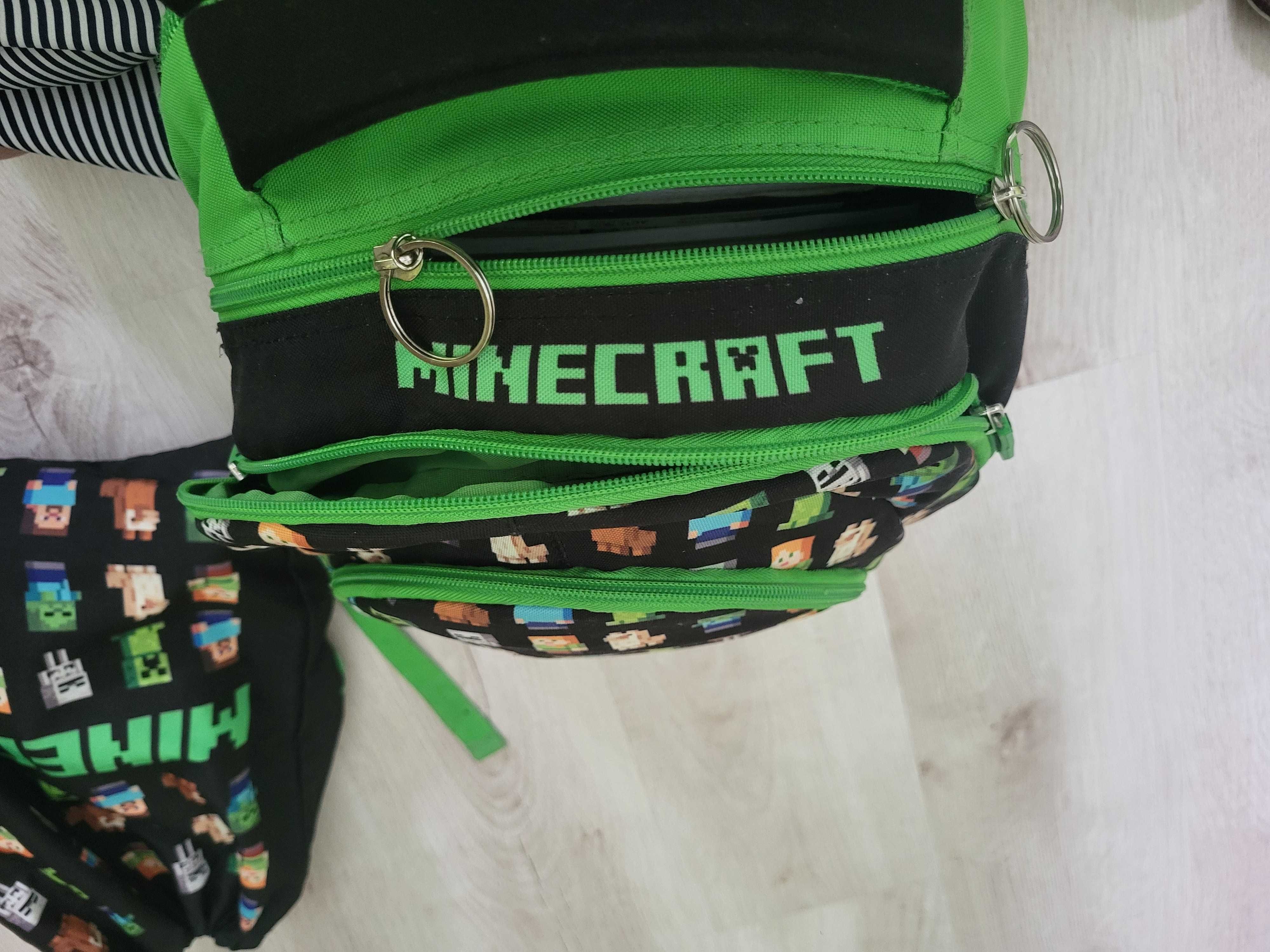 Plecak plus worek minecraft