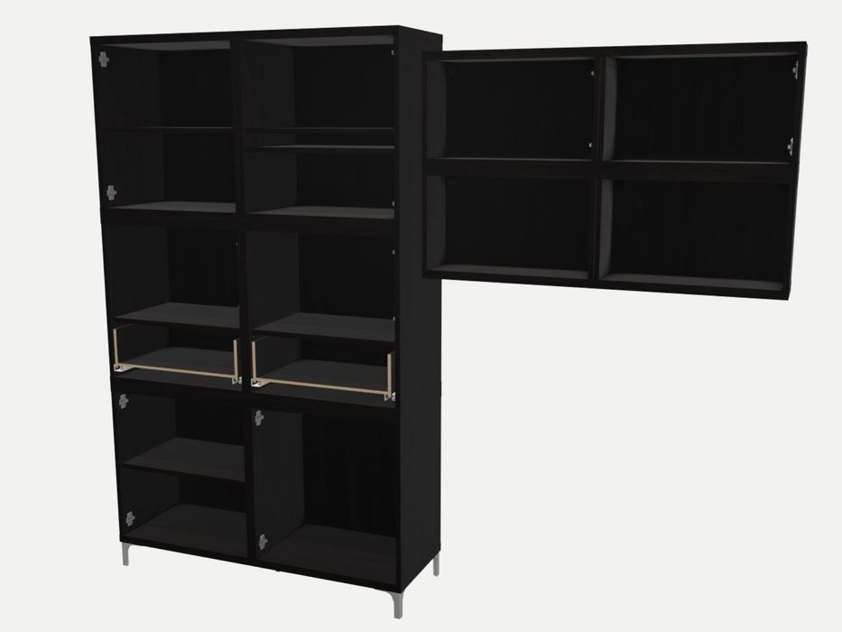 Movel BESTA ikea cor preto 2 und disponiveis