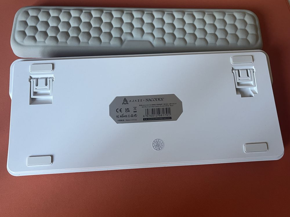 Бездротова клавіатура Ajazz AK820Max (Box switch) Клавиатура Аджазз
