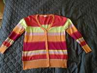 sweterek w kolorowe pasy Laura T. 44 46