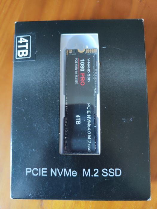 SSD M.2 NVMe de 4 TB, 1080 PRO
