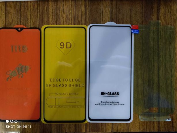Стекло (плёнка гидрогель) Redmi Note 8 Pro, Xiaomi Note 3, POCO F2 Pro