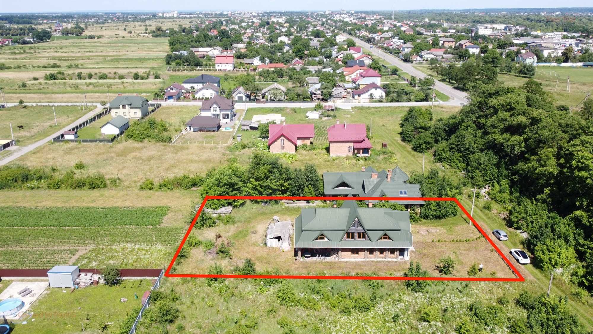 Продається новозбудований будинок у передмісті  Стрия в с.Дуліби