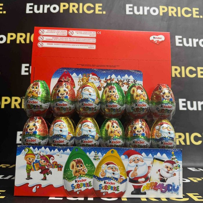 Новорічні солодощі Kinder ! Kinder Suprise, Кіндер Сюрприз !