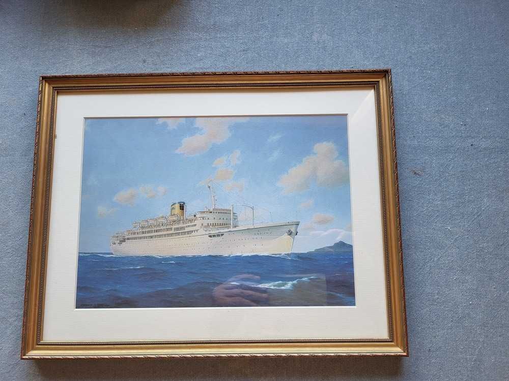 Quadro com Barco