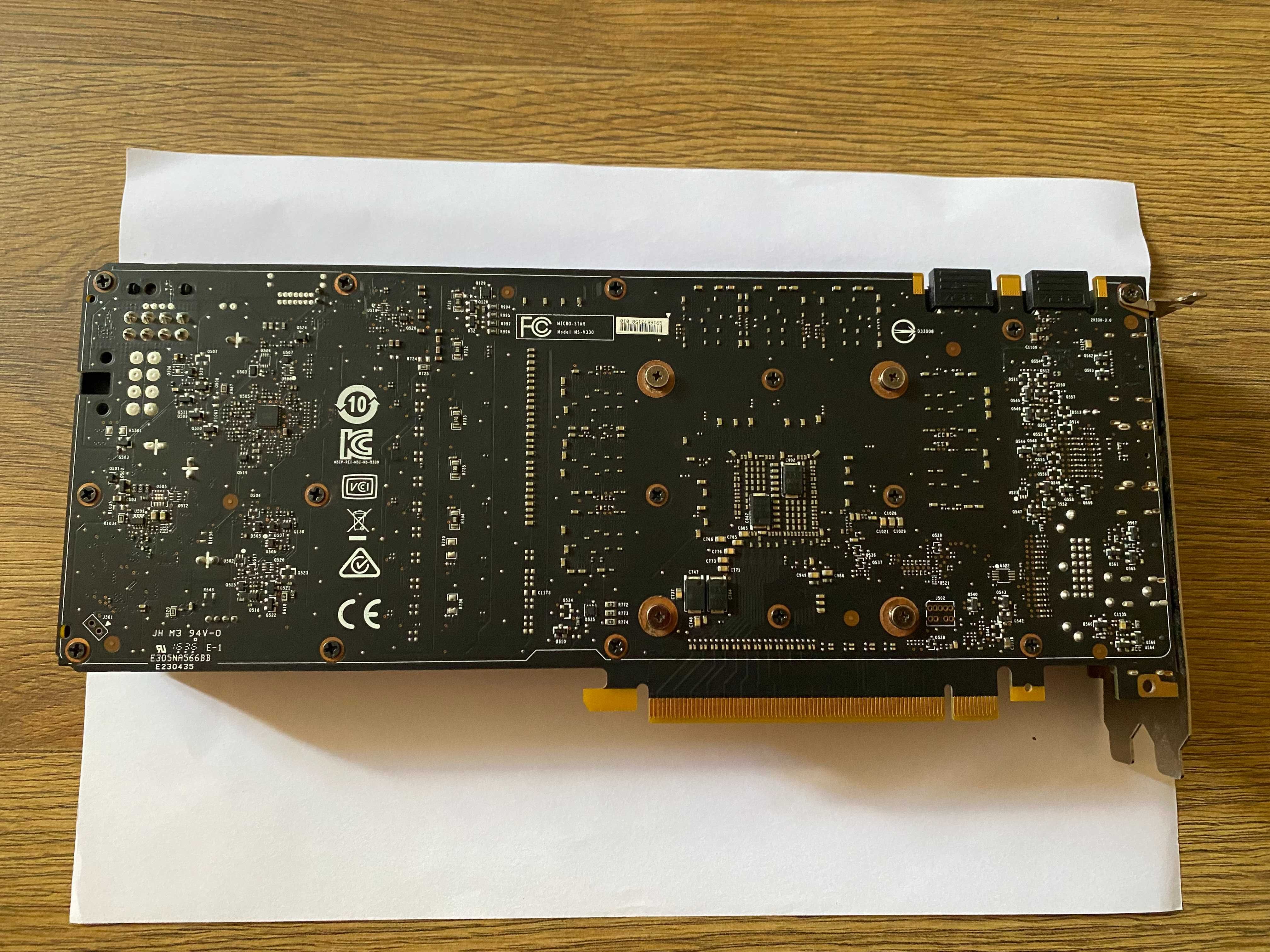 Відеокарта MSI GTX 1070 8Gb AERO OC