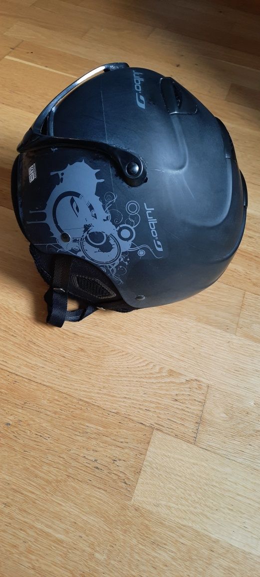 Kask narciarski, męski, kolor czarny mat, rozm. 62cm, Julbo Kicker