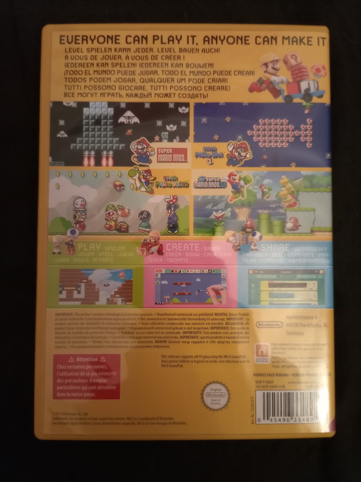 Super Mario Maker - Wii U