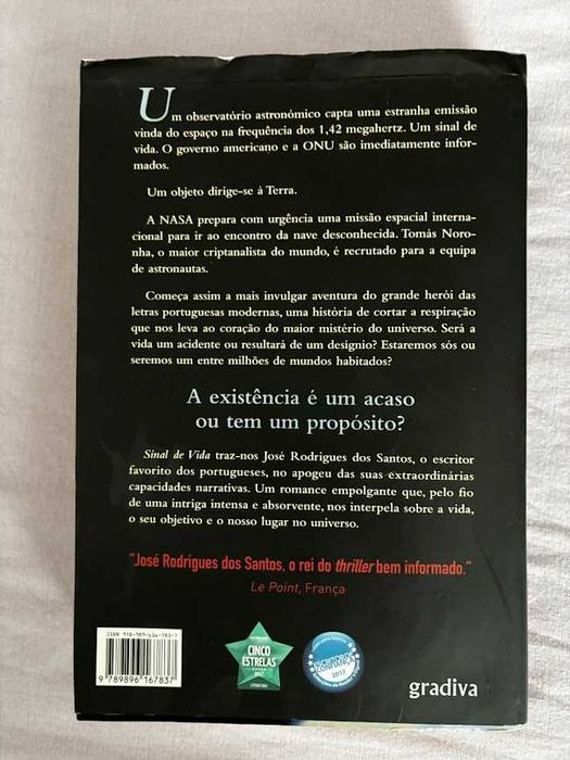 Sinal de Vida  -  José Rodrigues dos Santos