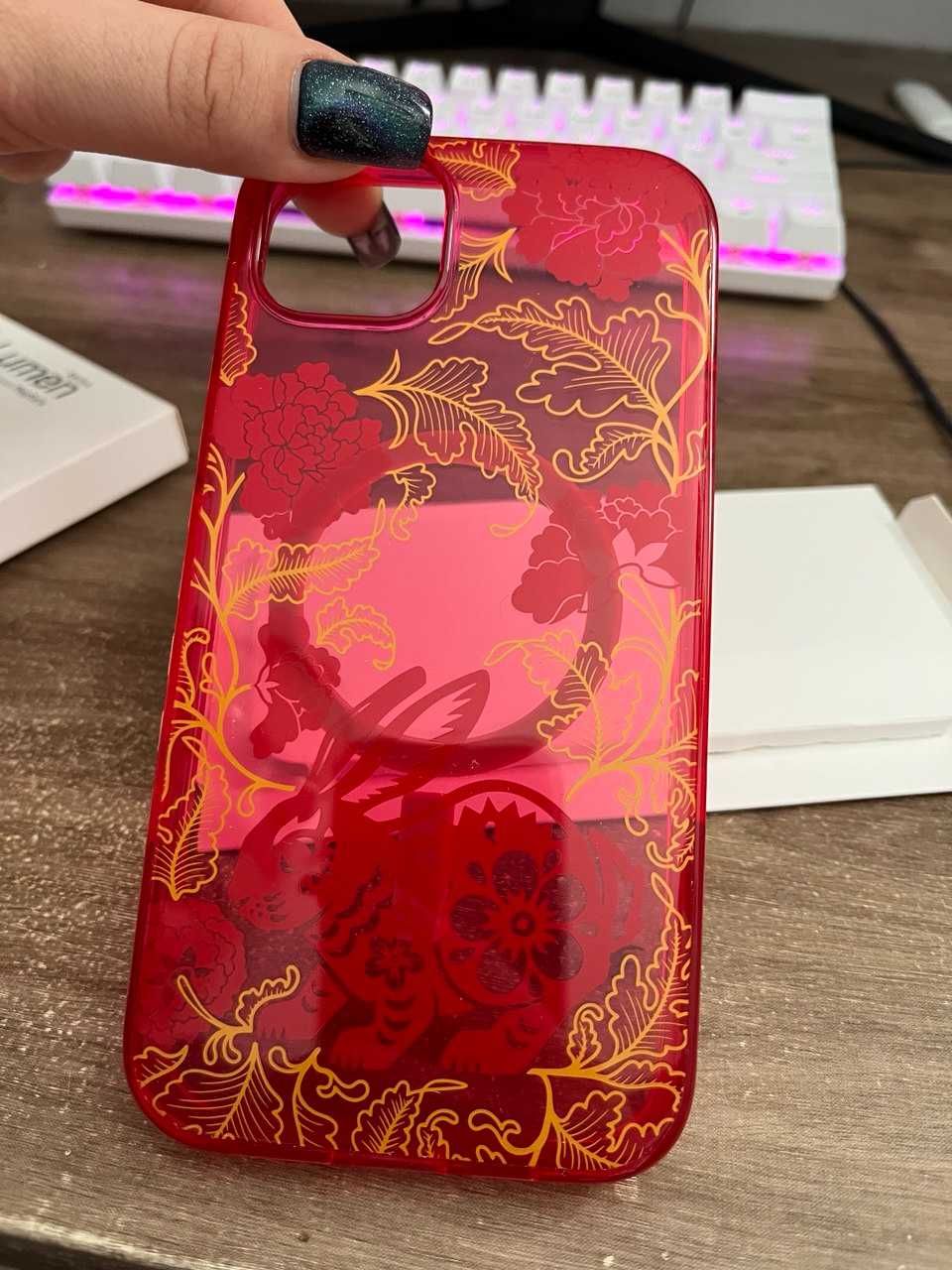 Etui case IPHONE 14 PLUS chinese lunar new year MegSafe