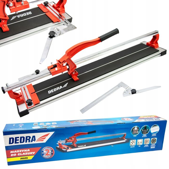 Dedra Maszynka Przecinarka Do Cięcia Glazury Płytek Terakoty 1200mm Ło