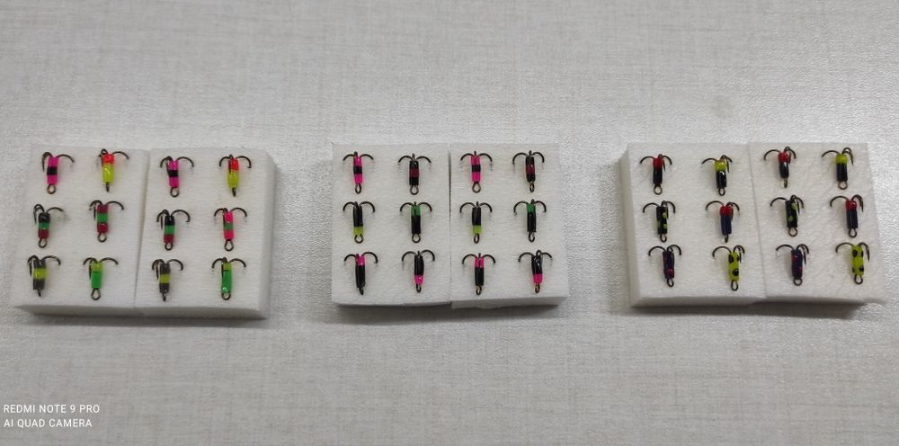 Удочки для зимней рыбалки. Для гирлянды, чёртиков, мормышек