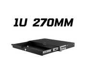 NOWA Szuflada Rack 19" 1U 270 mm do szafy czarna [STALFLEX] [FV 23%]