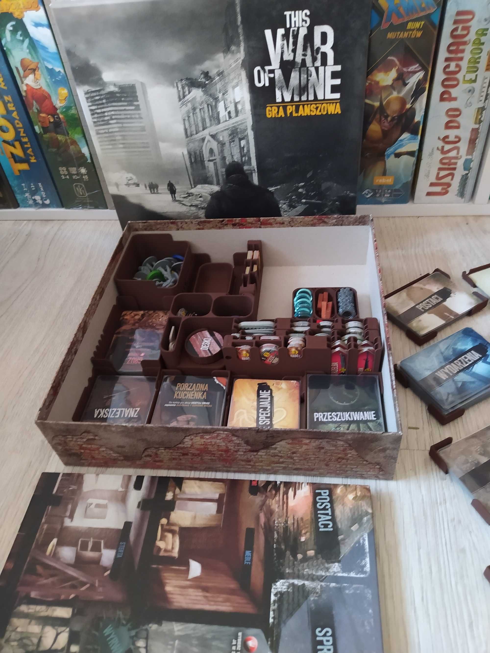 This War Of Mine Insert do gry + planszetki graczy