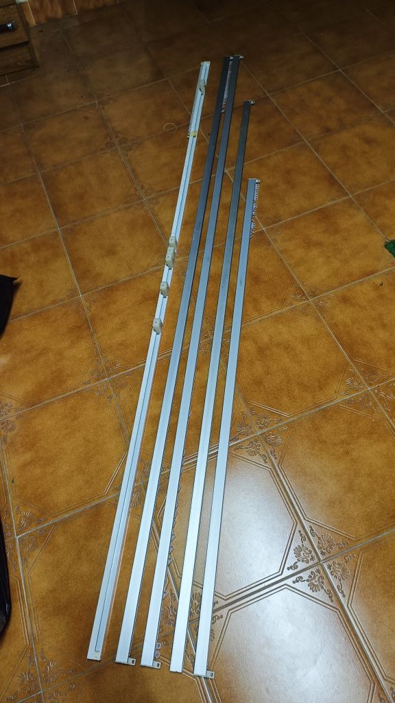 Calhas para cortinados