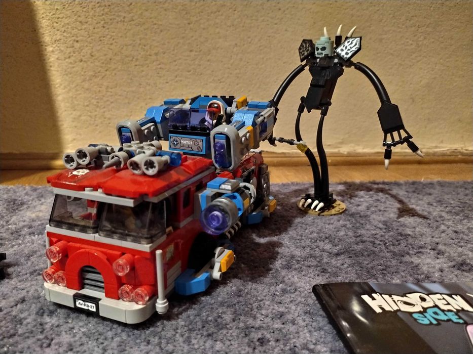 Lego 70436 Hidden Side - wóz strażacki + mech [Kompletny]