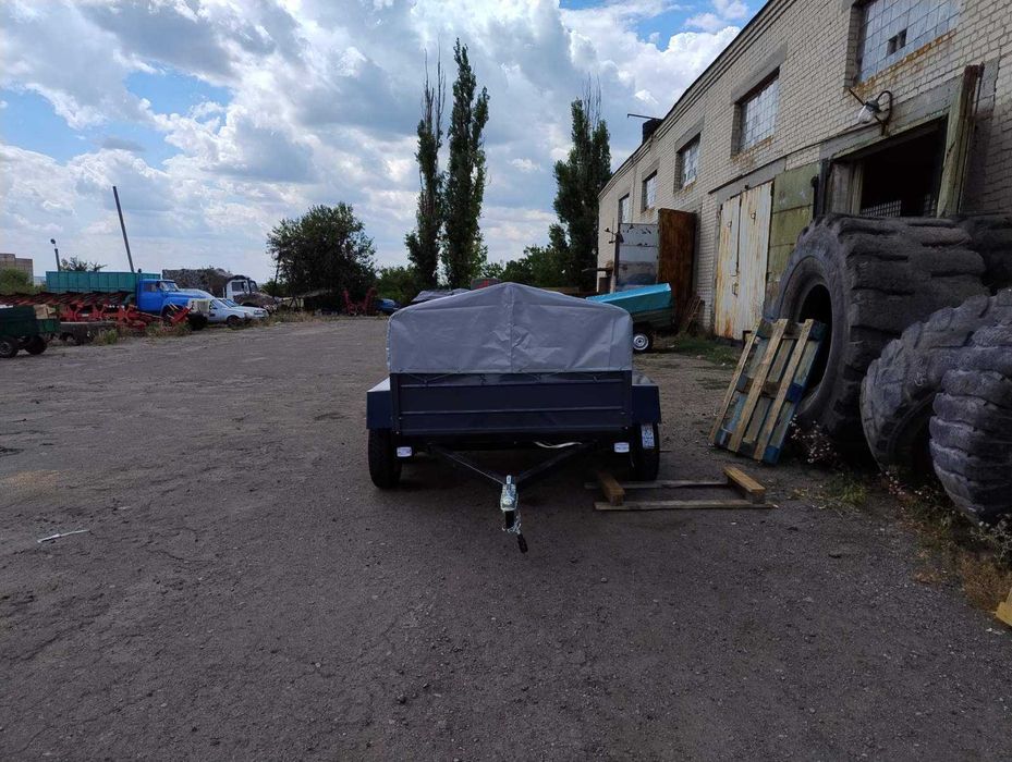 Прицеп двухосный 2500на1400 с усиленным бортом 450 Хит продаж