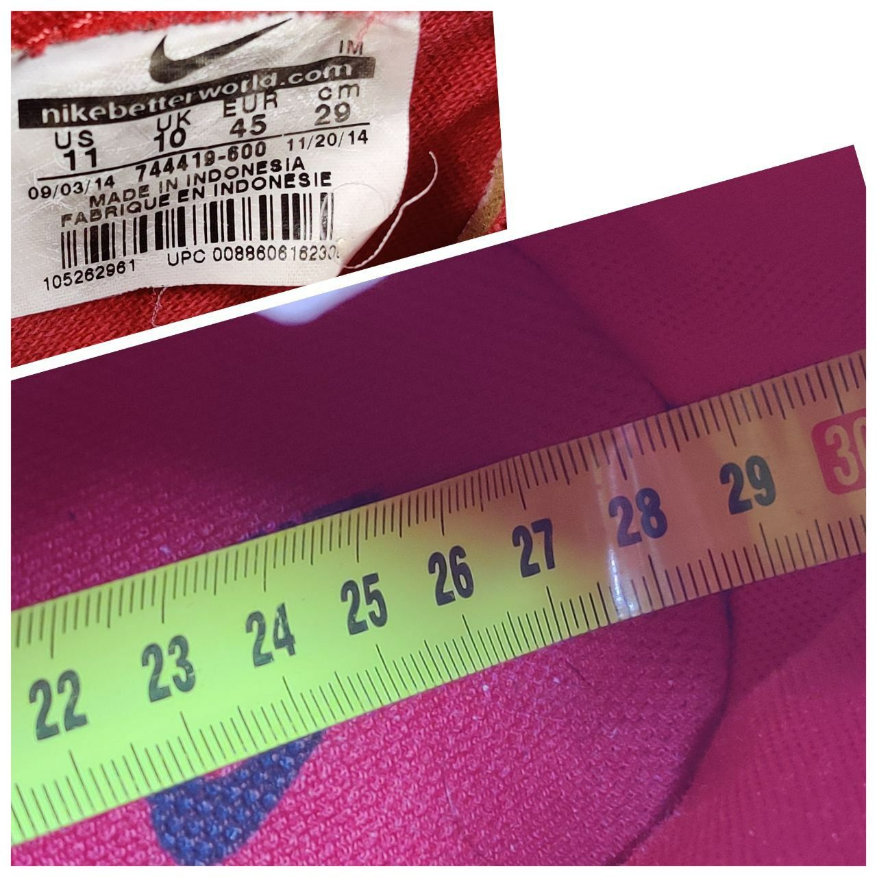 Buty r.45 Nike SB Blazer Metric Red męskie