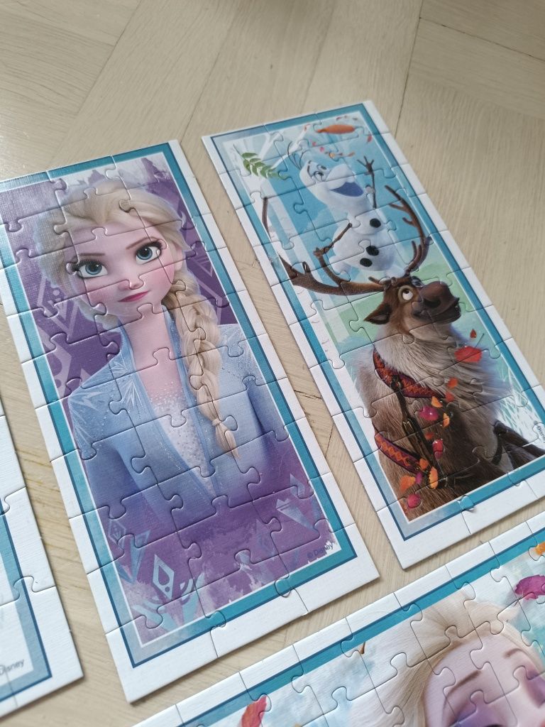 Puzzle Trefl Frozen 2, 4 układanki 5+