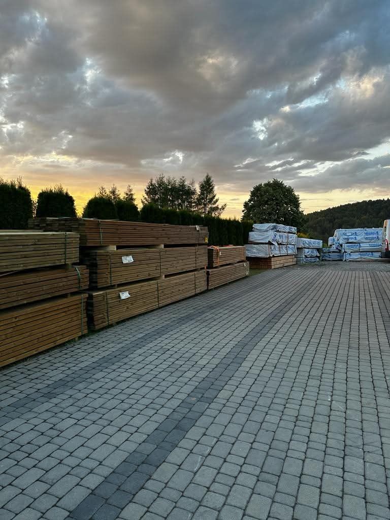 Drewno konstrukcyjne C24 kantowka , belka swierk skandynawski 45x195