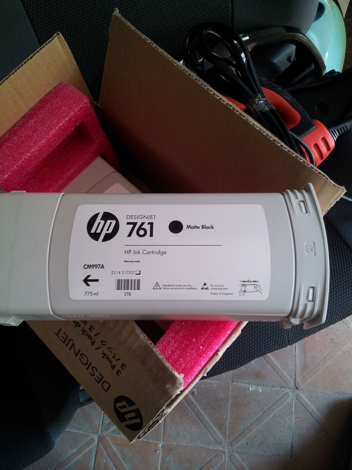 Картриджі hp761.