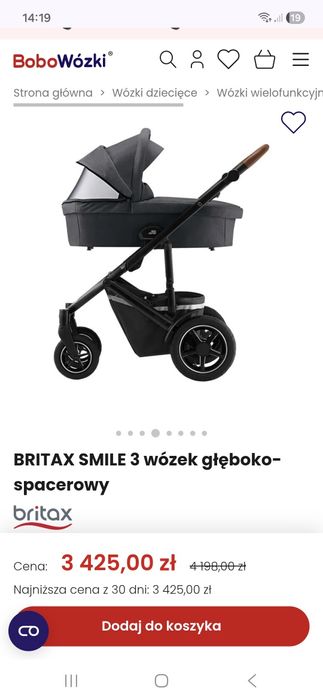 Wózek dziecięcy Britax Romer Smile 3