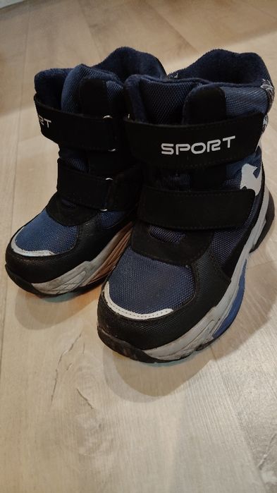 Зимові ботинки на хлопчика 30 розмір.Зимние ботинки на мальчика 18,5см
