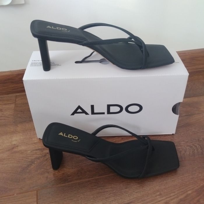 Klapki na obcasie Aldo